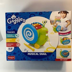 Musial snail by funschool ages 12-36 mo NIB